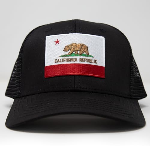 California Flag Trucker Baseball Cap