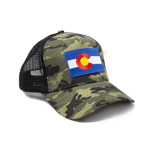 State of COLORADO Flag Hat