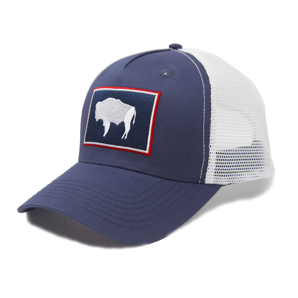 Wyoming State Flag Snapback Hat