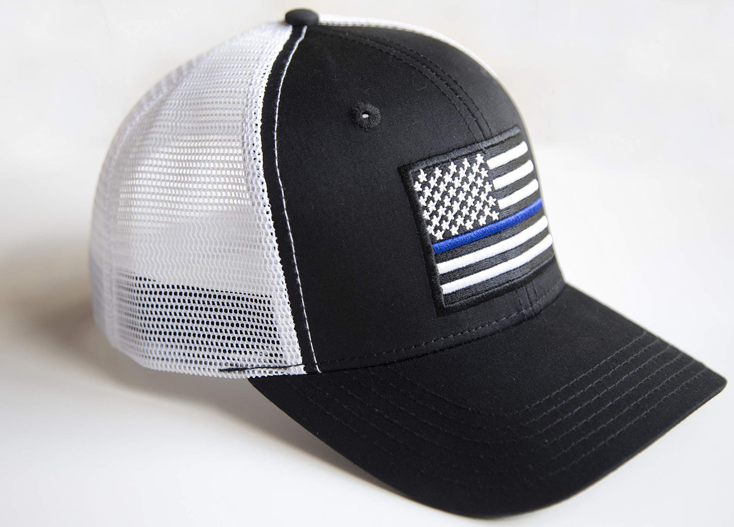 Thin Blue Line Police Snapback Hat