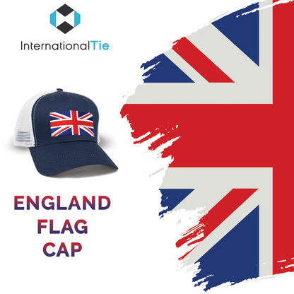 England Union Jack Snapback Hat