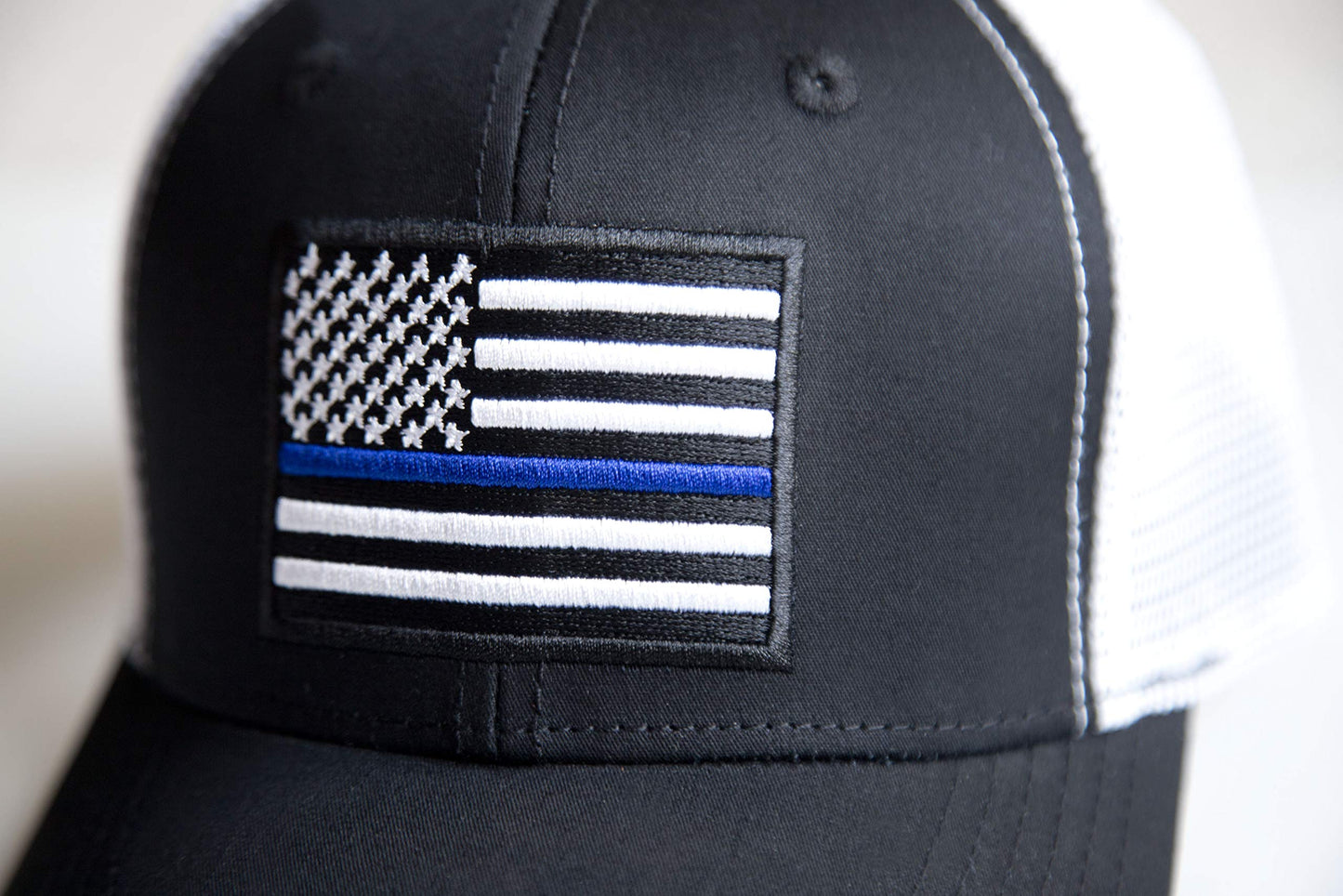 Buy American Flag Thin Blue Line Police Snapback Hat