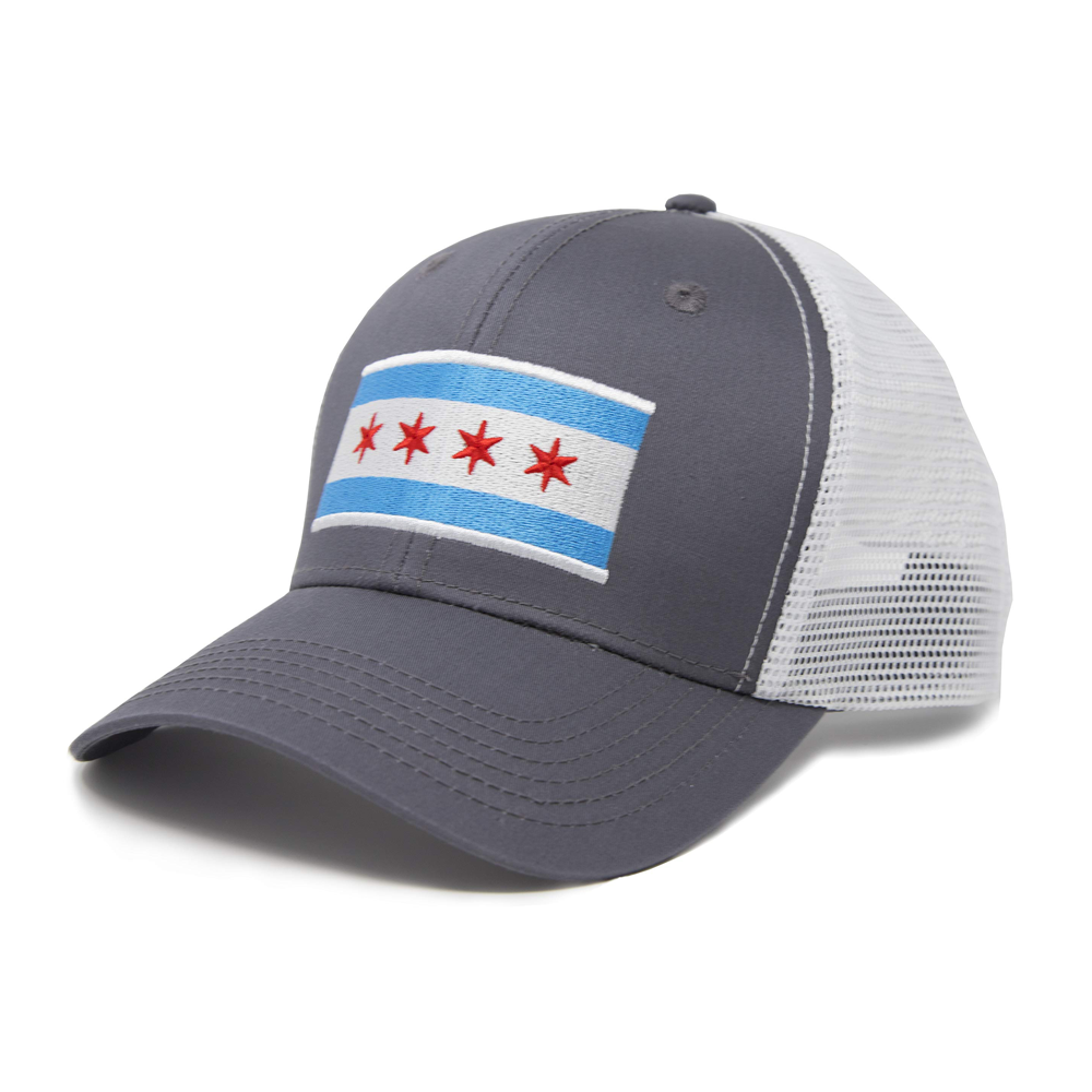 Chicago Flag Snapback Hat