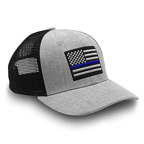 Thin Blue Line Snapback Hat