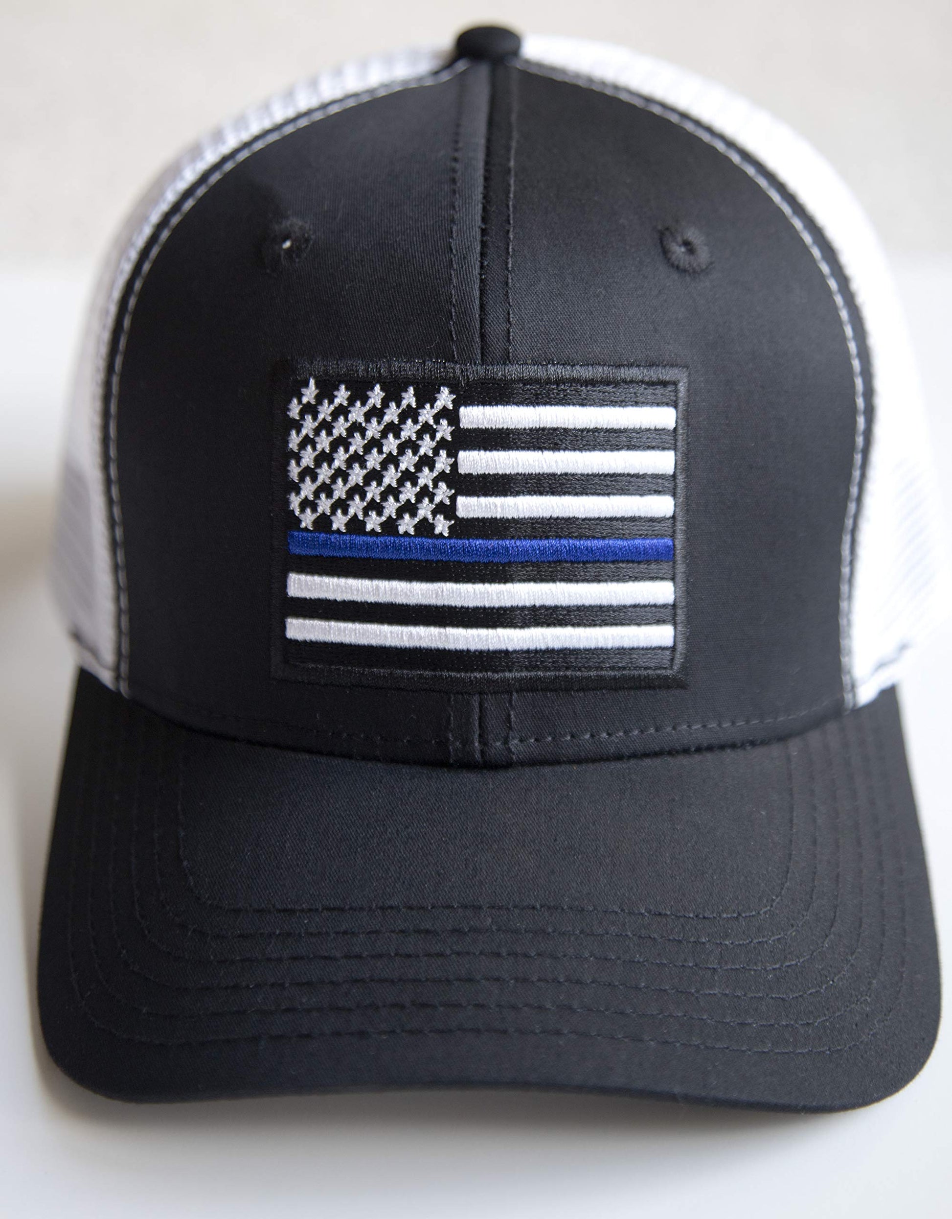 American Flag Thin Blue Line Police Baseball Hat