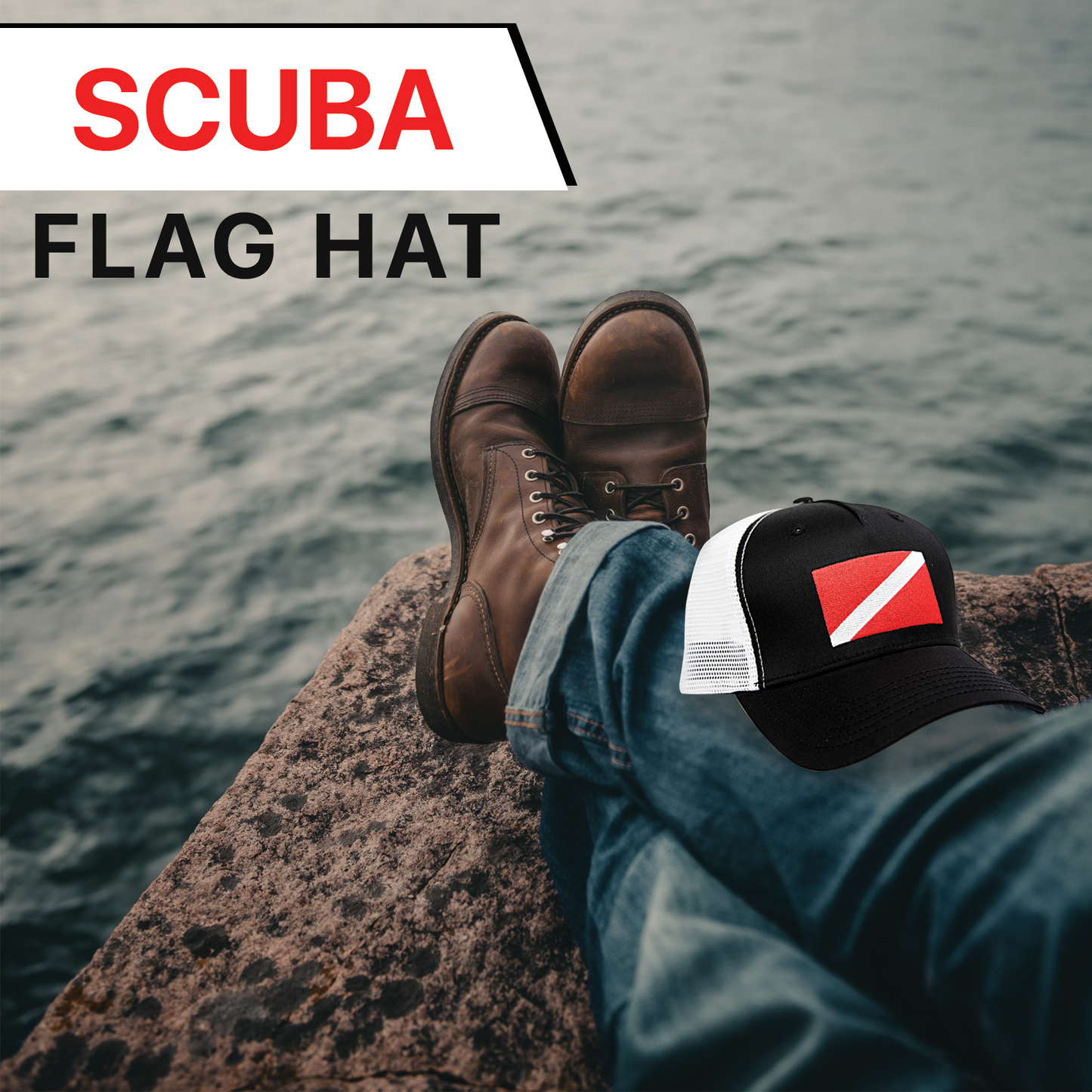 Scuba Flag Hat