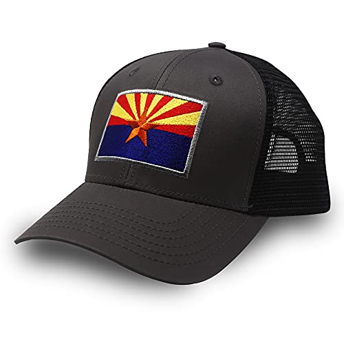 Arizona state flag snapback hat