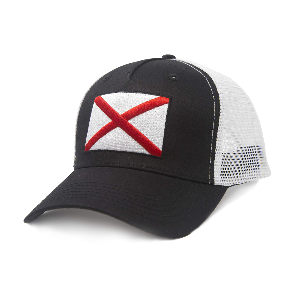 Alabama State Flag Snapback Hat