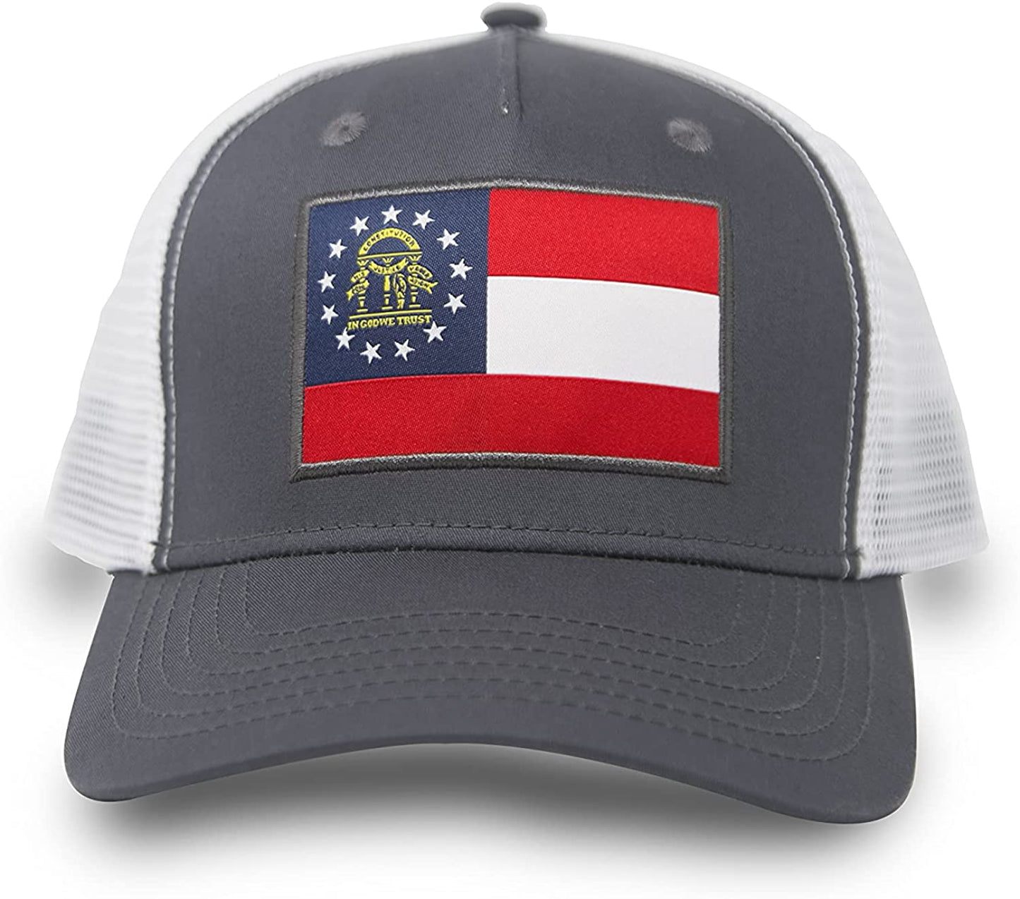 Georgia State Flag Baseball Hat 